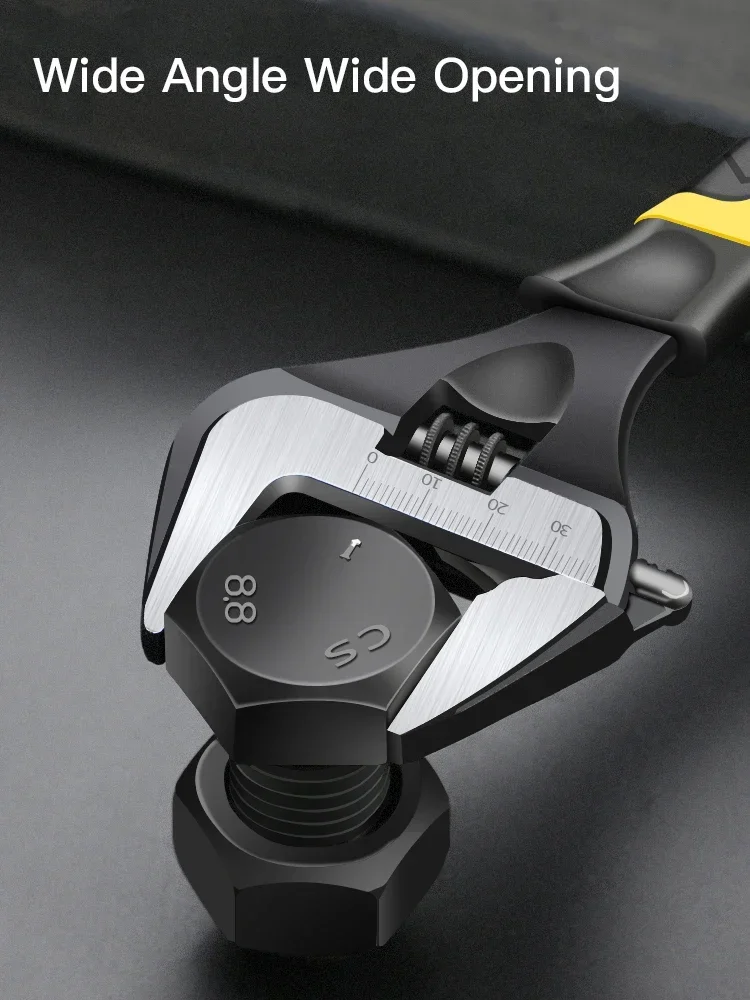 AIRAJ Регулируемый гаечный ключ из нержавеющей стали универсальный для ванной