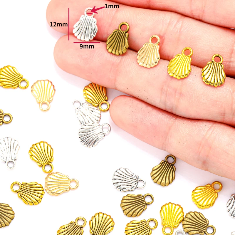 50 шт. подвеска-ракушка для ожерелья браслета серьги сделай сам изготовление