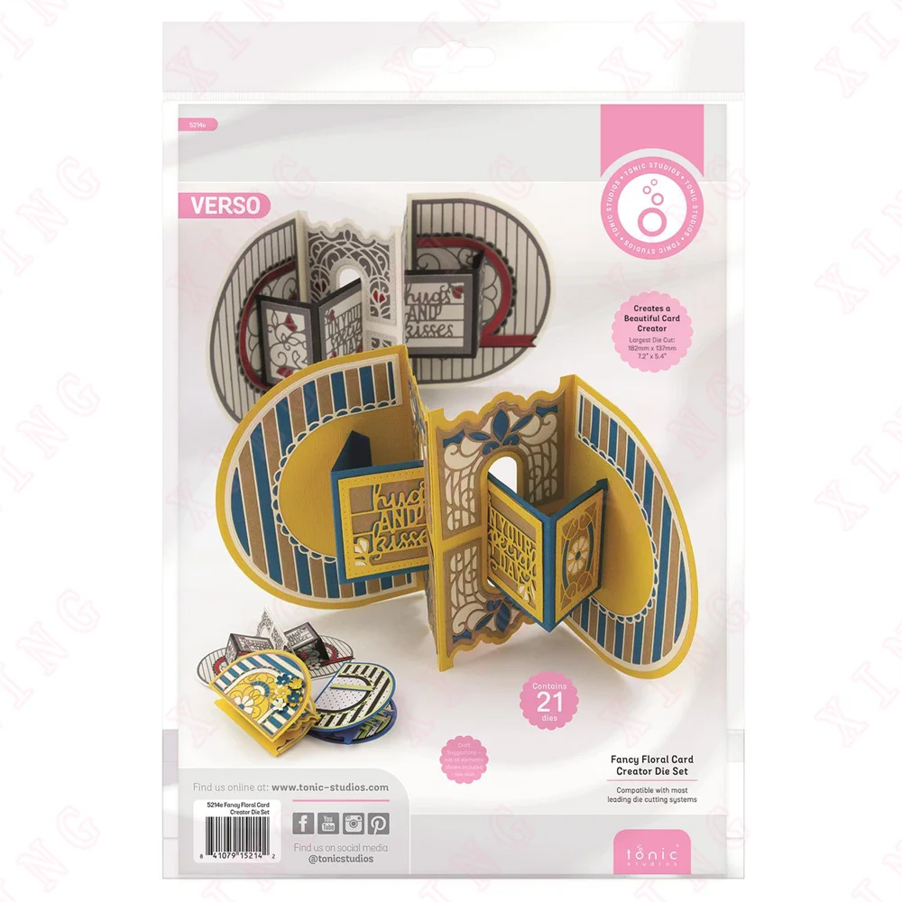 

New Scrapbooking Decoration Embossing Template 2023 Diy Handmade Craft Fancy Floral Card Creator Mold Arrival Metal Cutting Dies