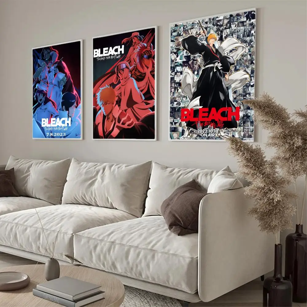 

Bleach Thousand-Year Blood War Poster Anime Posters Sticky HD Quality Poster Wall Art Painting Study Wall Decor
