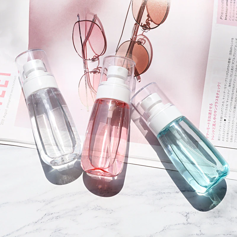 

4PCS Travel Bottle 30ml 60ml 80ml 100ml Set of Disinfectant Spray Bottle Water Llotion Bottle
