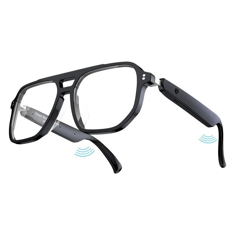 

AT-88 New Smart Eyewere Bluetooth Music Glasses Blue Blocking Lenses Professinal Customize Prescrion Myopia SunGlasses for Sport