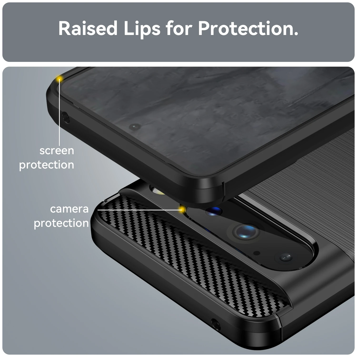 For Google Pixel 8 Pro Case for Google Pixel 8 Pro Cover Shell Shockproof Soft silicon Phone Funda Bumper for Google Pixel 8 Pro