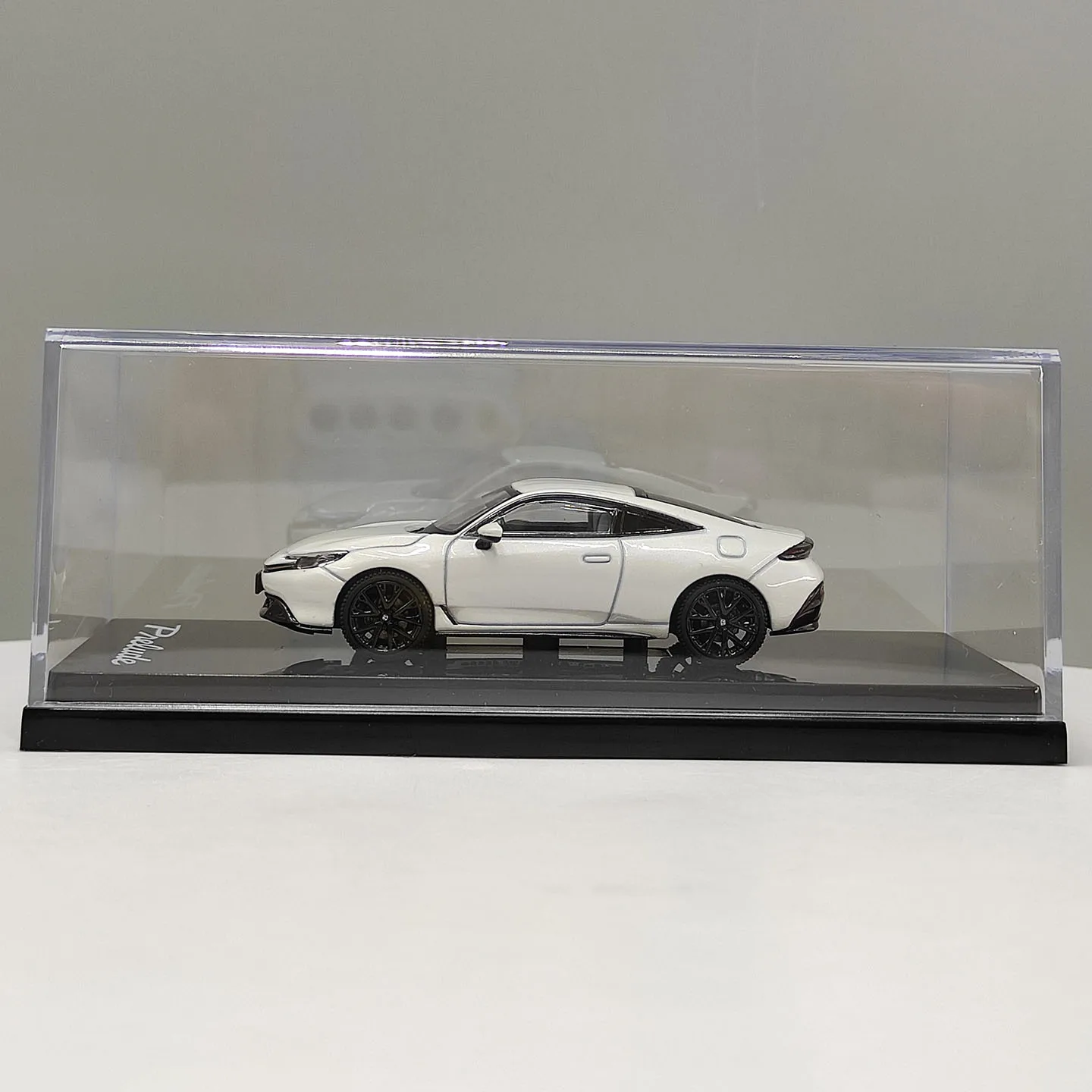 HJ Масштаб 1:64, литая модель из сплава, белая Honda Prelude 2025, игрушечные автомобили, классика, ностальгия, подарки для взрослых, сувенир, статичная модель для демонстрации. (art.: 3920dd40d61ee) - 3920dd40d61ee