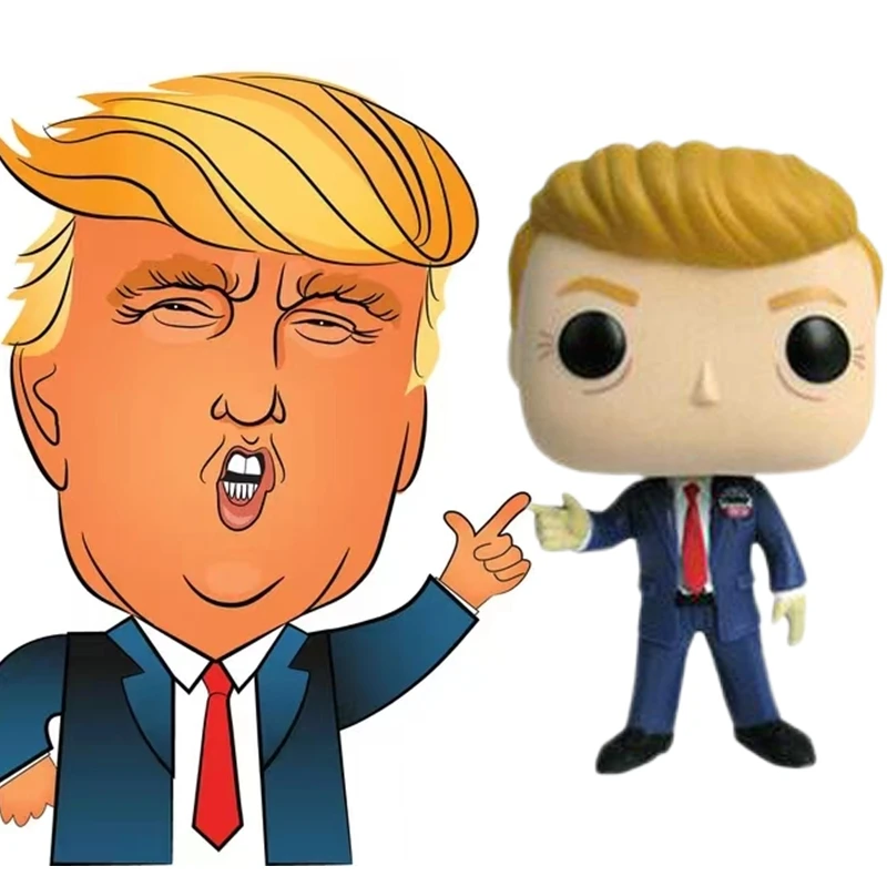 

President Donald Trump Model Doll Action Figure Collection Toys