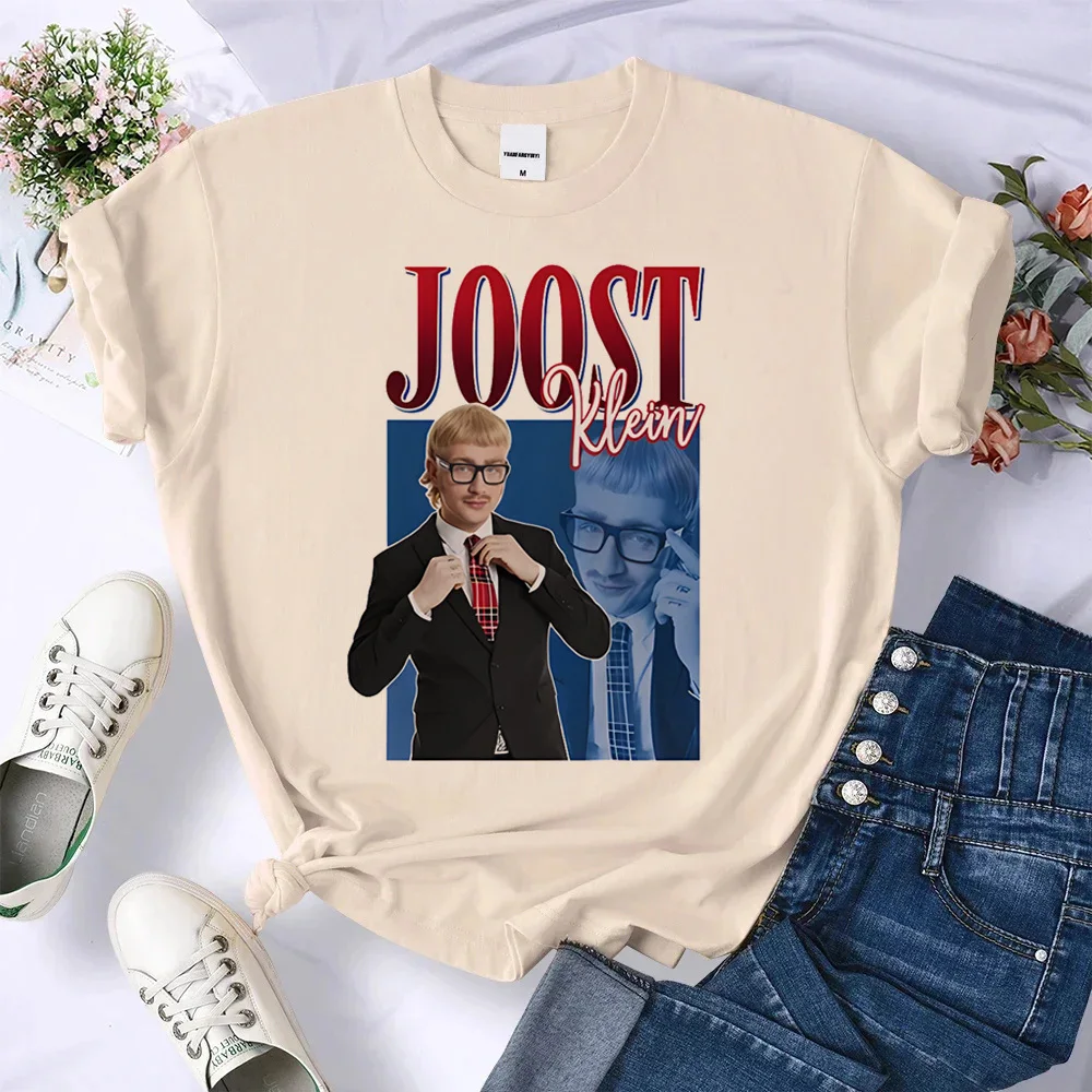 Joost Klein t shirt girl Trendy University Y2k hip hop graphic korean clothes Breathable Gothic Comfortable kawaii 80s