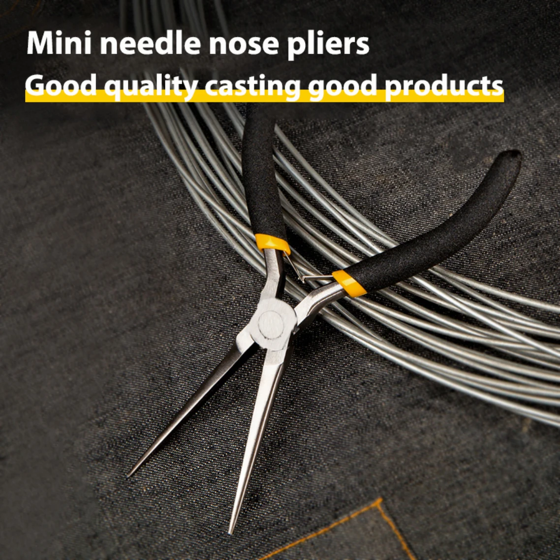 Mini Needle Nose Pliers Carbon Steel Multi-function for 3D Printer Tools DIY Handmade Model Jewelry Long Pointed Gadgets |