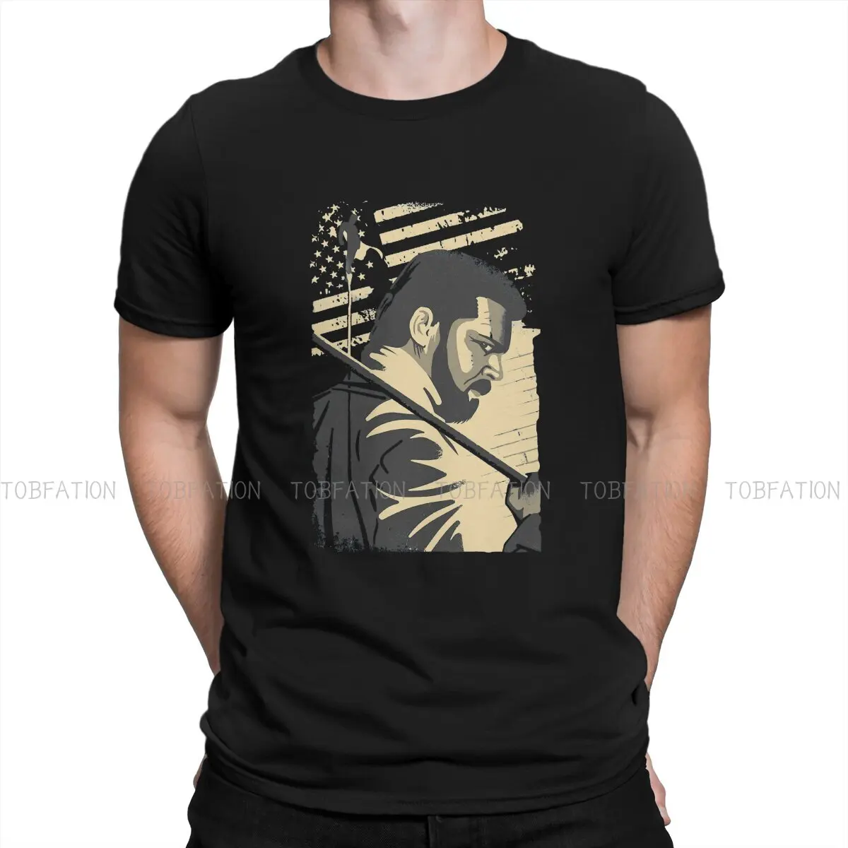 

Flag The Boys TV Show T Shirt Vintage Gothic Big size Crewneck TShirt Top sell Harajuku Men's Clothing