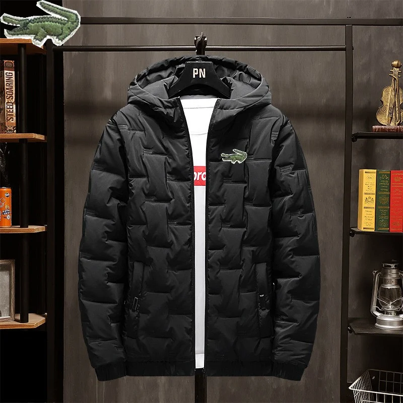 CARTELO Jacket Fashion Casual Hooded Thick Printed Cotton Jacket Cartelo Men's Brand Warm windproof Outdoor Baseball Cotton