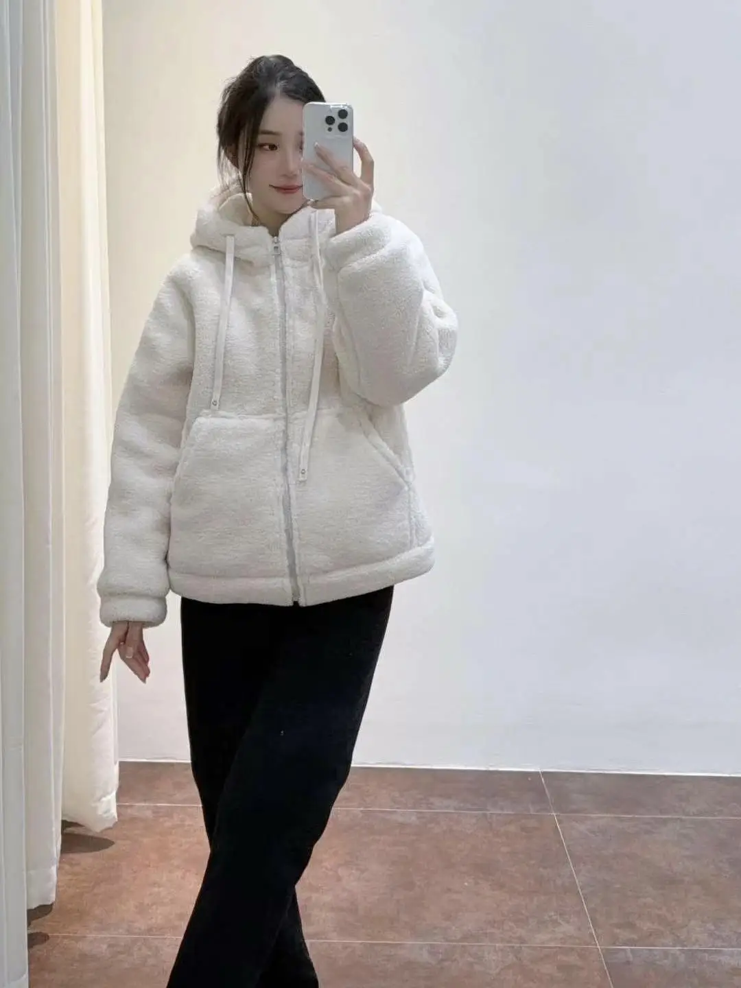 Новинка 2024 зимние дневные пижамы женские утолщенные повседневные берберские