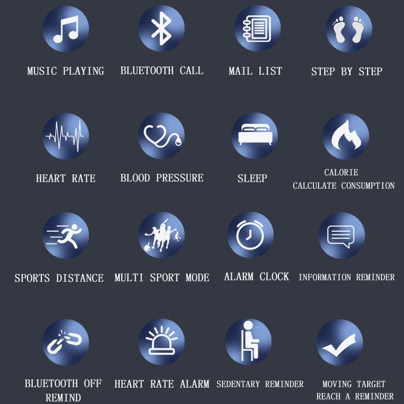 Смарт-часы Rollstimi мужские водостойкие IP67 с поддержкой Bluetooth |