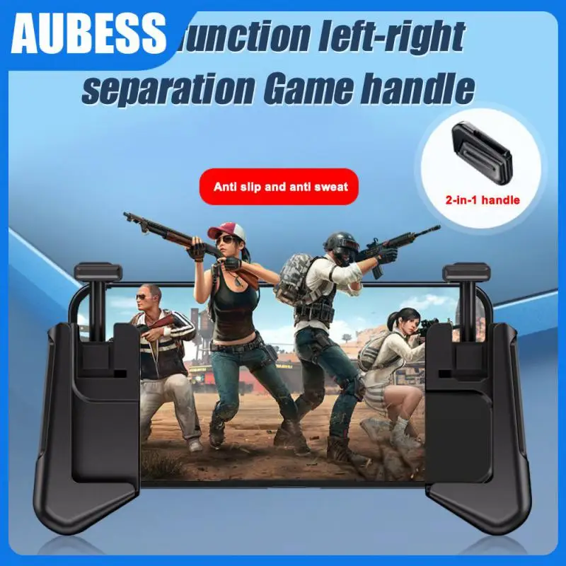 

Phone Grip Auxiliary Artifact 2 In 1 Phone Game Controller Phone Holder Foldable Gamepad Joystick Mobile Game Handle For Pubg