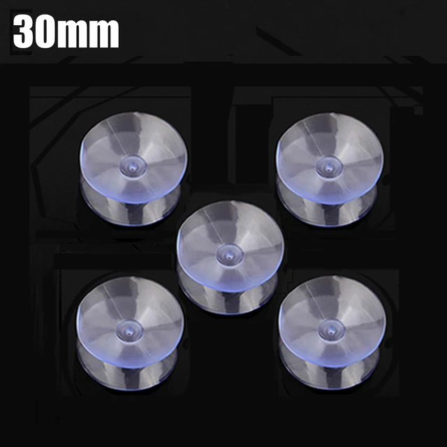

5 шт. вакуумные присоски 20/30/35 мм, прозрачные присоски, двухсторонняя головка, прочные вакуумные нескользящие присоски для стеклянного окна автомобиля
