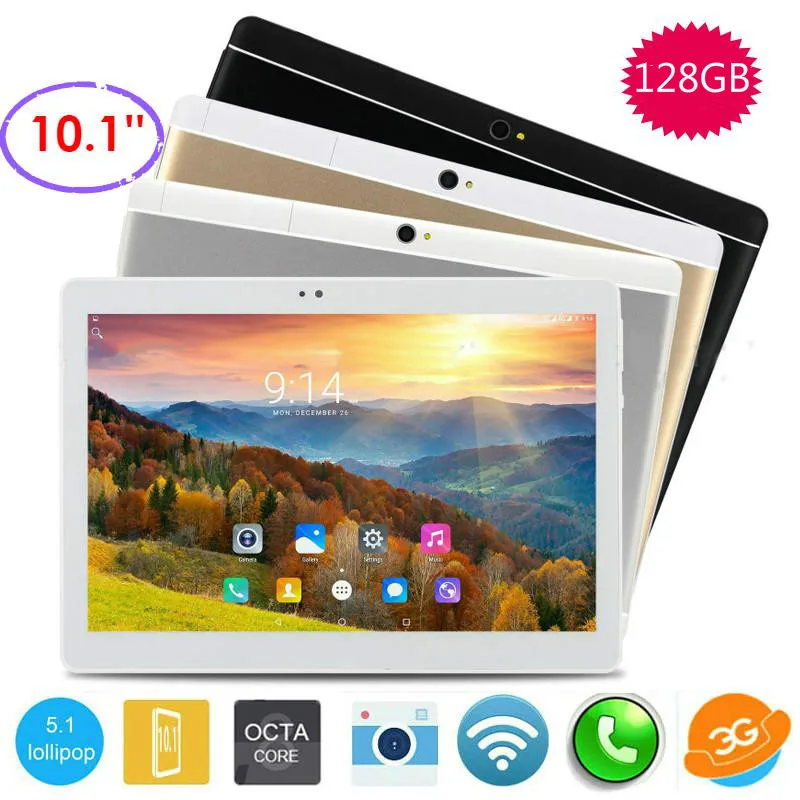 

2022 Hot New 10 Inch Tablet Pc Octa Core 6GB RAM 128GB ROM 1280*800 IPS Dual SIM Card WIFI Android 9.0 OS Tablets PCS 10 10.1