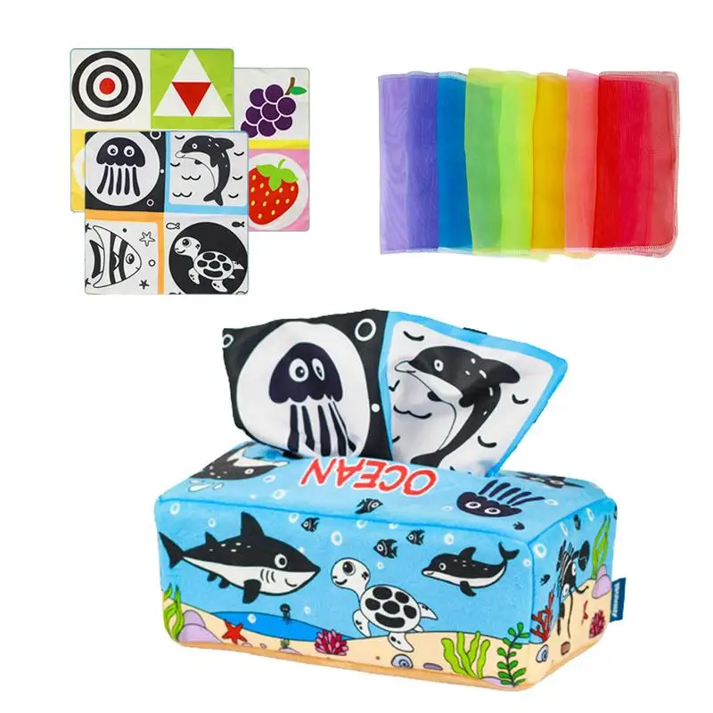 

Детская игрушка Монтессори, игрушка для малышей и малышей, детская игрушка, Мультяшные морские животные, развивающая игрушка