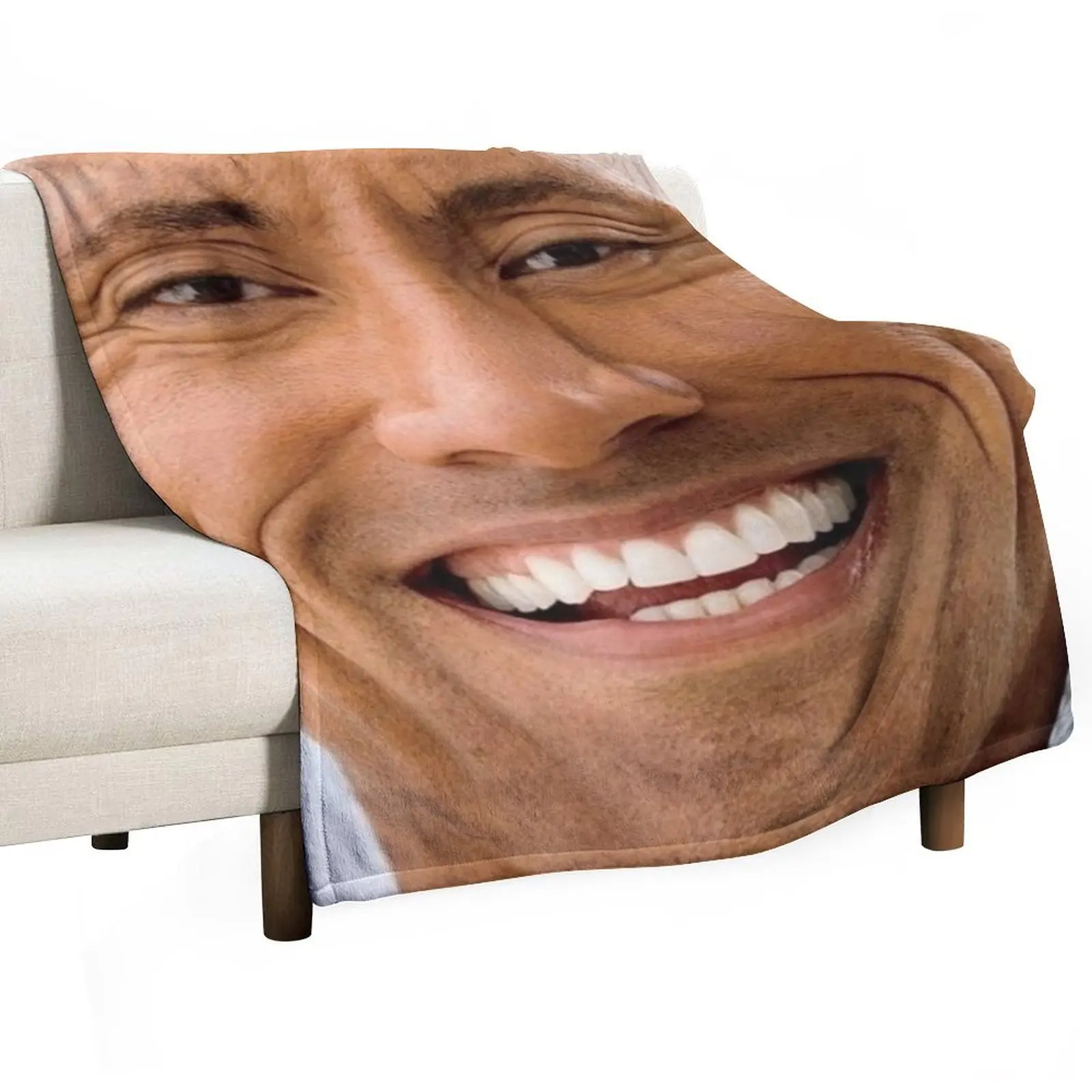Фото Плед Dwayne Johnson, роскошный, большой, мягкий, для кровати, одеяло-плед №3
