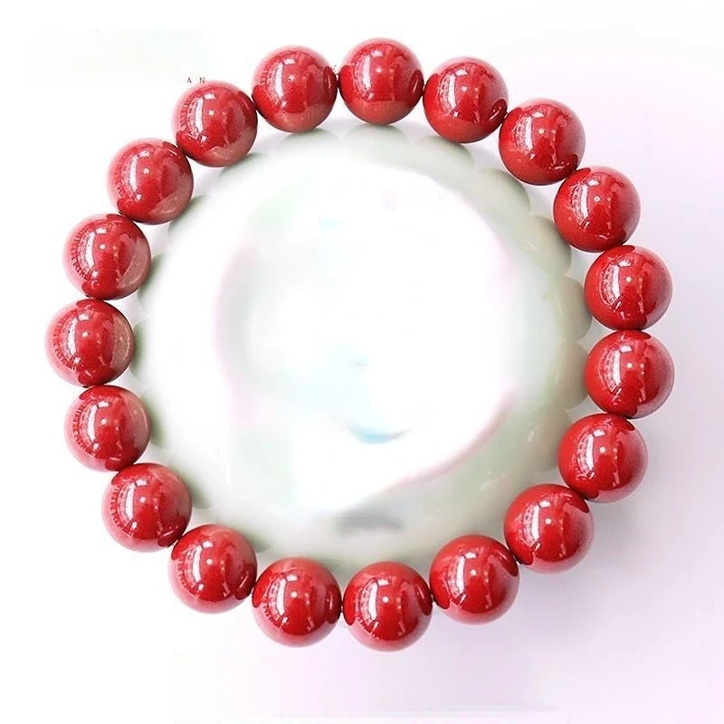 

100% Authentic Imperial Sand Bracelets with High Content of Vermilion, Perfect for Your Zodiac Year and Meditation
