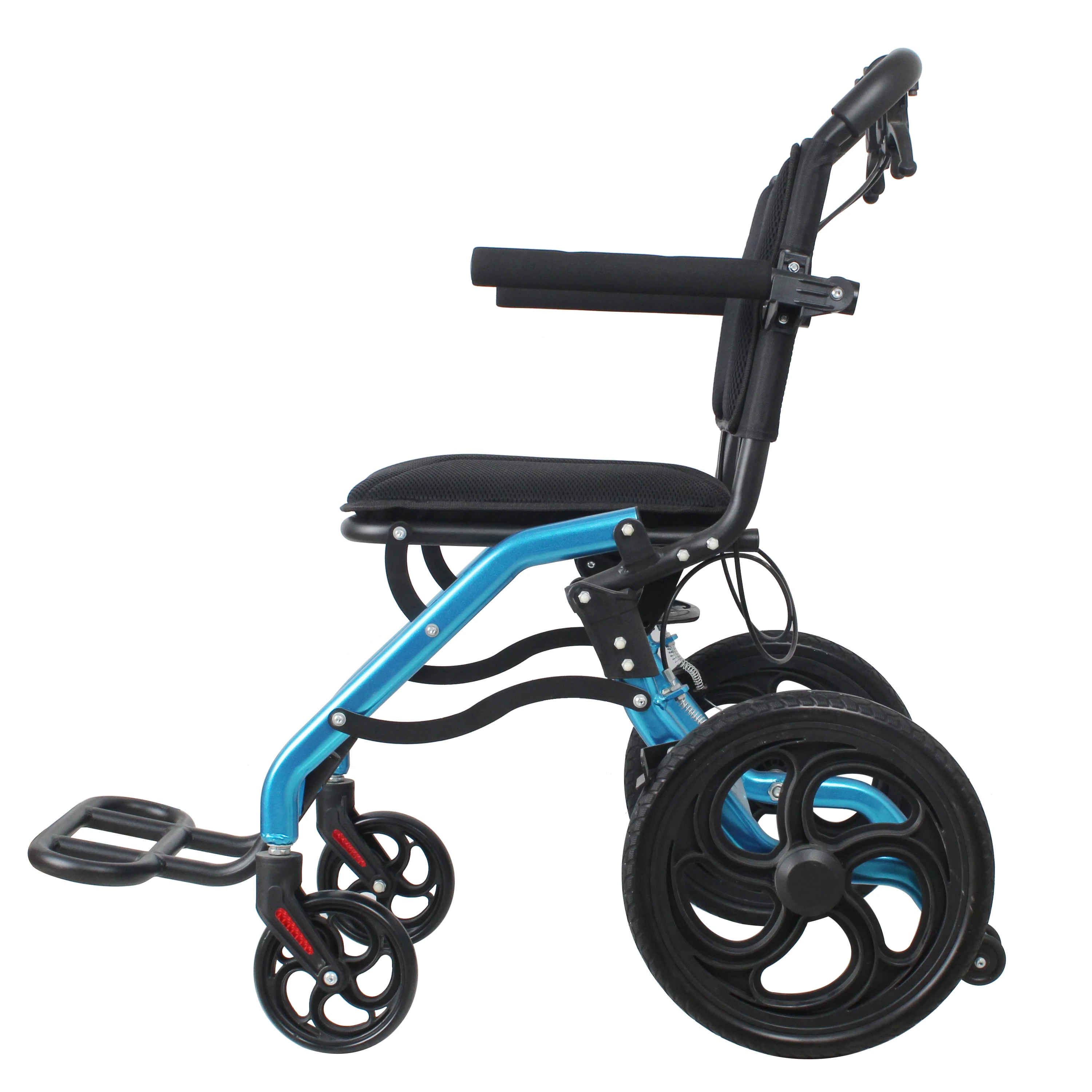 

Promotion lightweight wheelchair folding wheelchair problem solving products height adjustable seat manual automatic medical