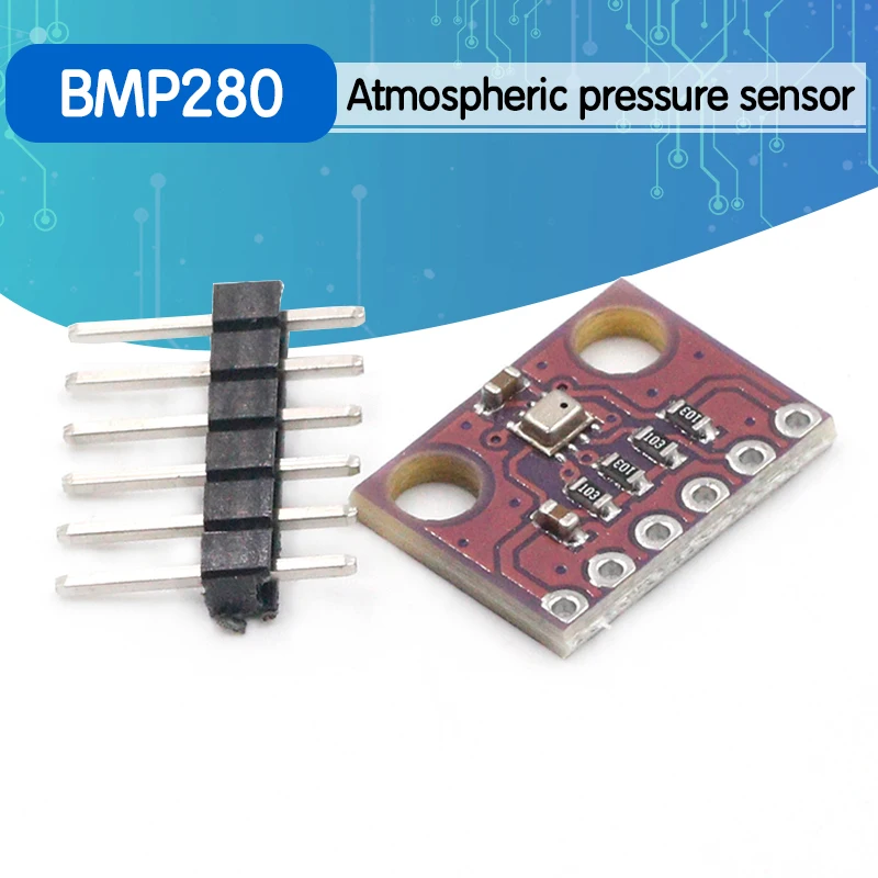 

GY-BMP280-3.3 Высокоточный модуль датчика атмосферного давления BMP280 для замены arduino BMP180