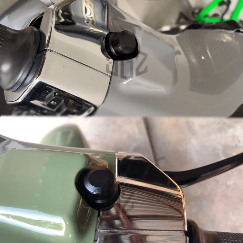 Мотоциклетные алюминиевые боковые зеркала заднего вида с ЧПУ болты отверстие