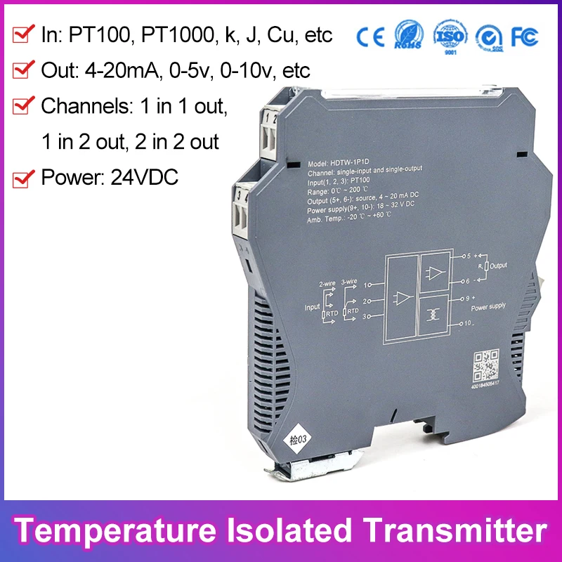 Высокоточный преобразователь RTD TC