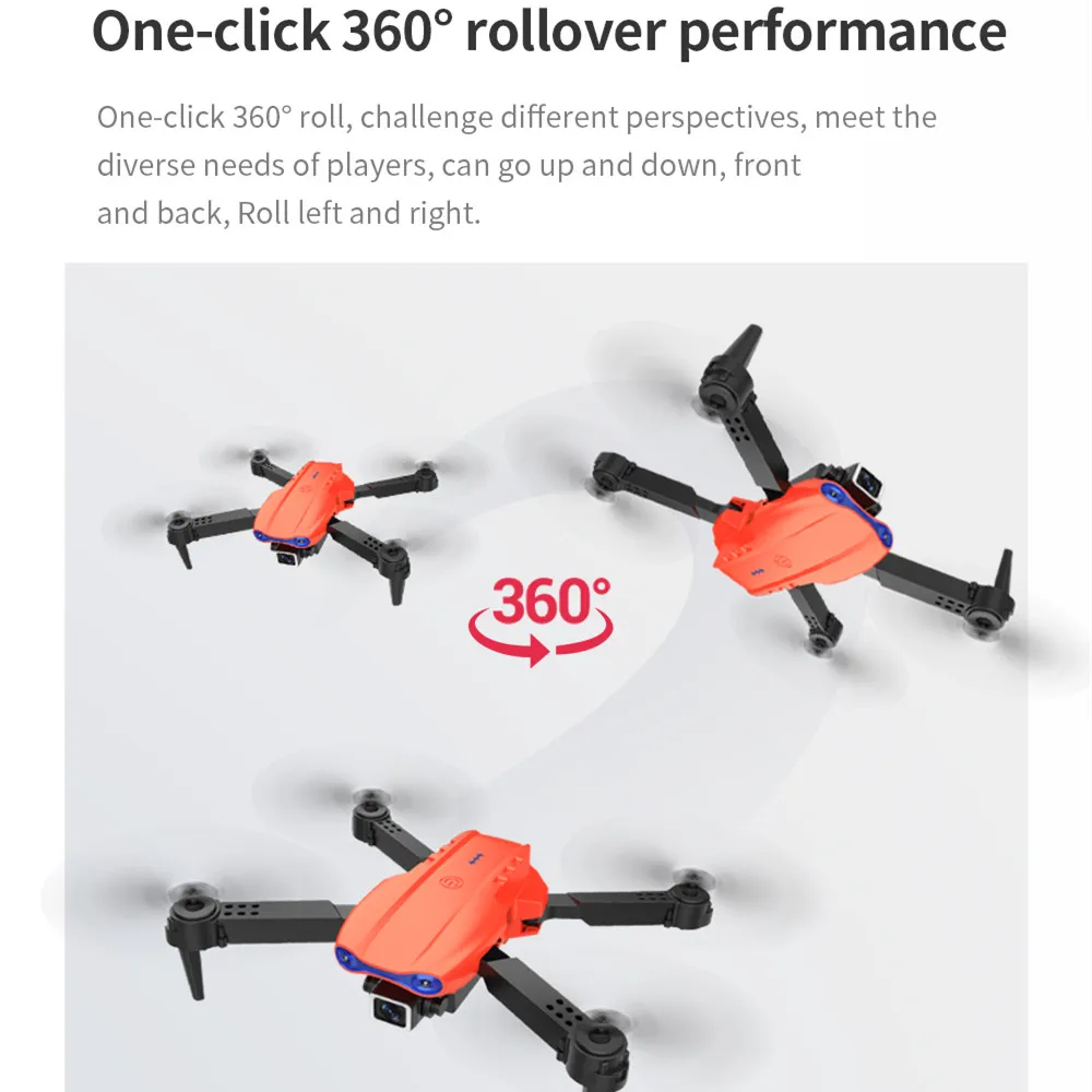 Дрон E99 PRO RC с двойной камерой 4K HD Wi-Fi FPV |