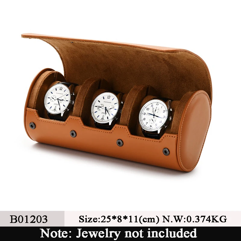 

Oirlv Кожаный чехол для часов 1 2 3 слотов