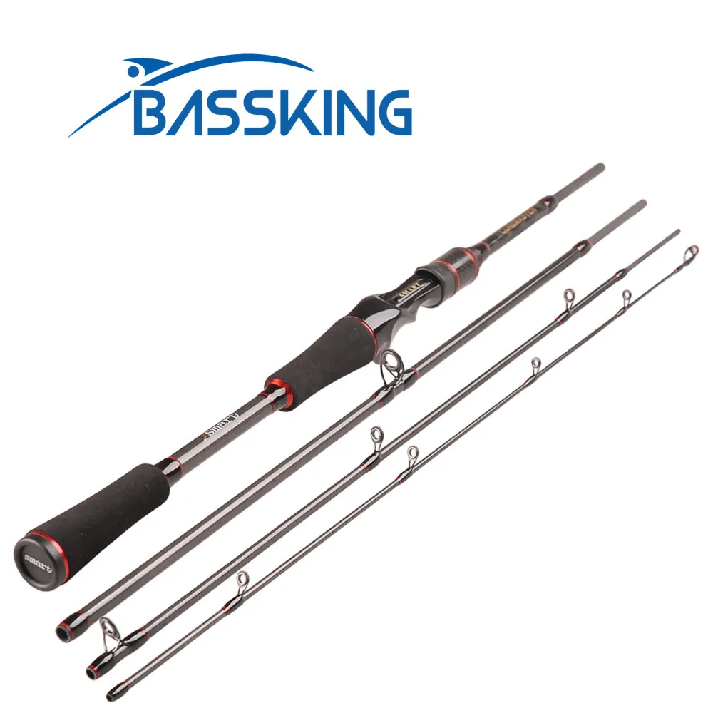 

BASSKING кастинговое удилище 4 сек, 1,98 м, 4-16 фунтов/6-24 г, класс m, карбоновая удочка для приманки, удочка для рыбалки, удочка для ловли окуня, кастинговое удилище