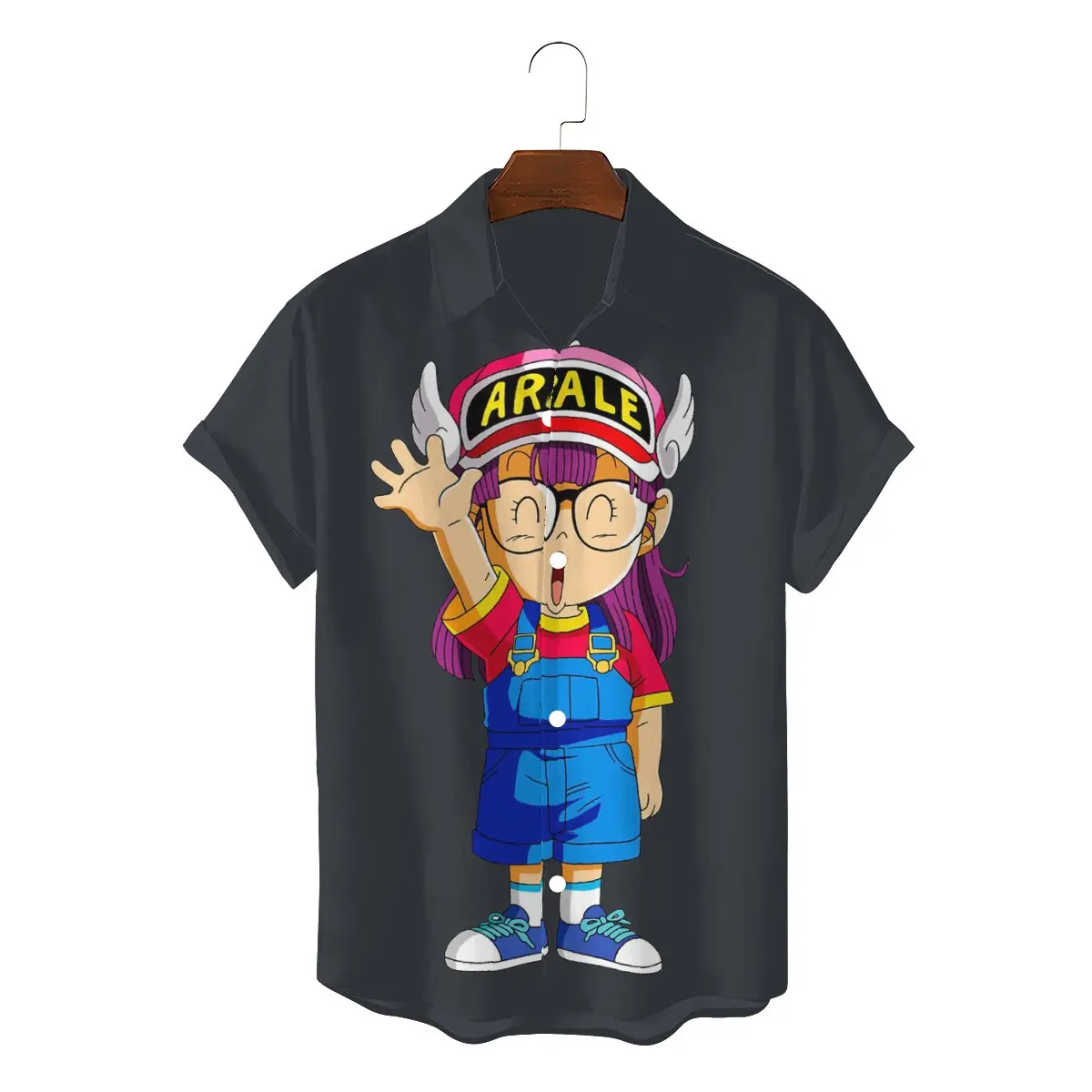 

Arale Norimaki Design Unique 3D Shirt Dr Slump Japanese Manga Casual Hawaii Shirts Newest T-shirt For Adult