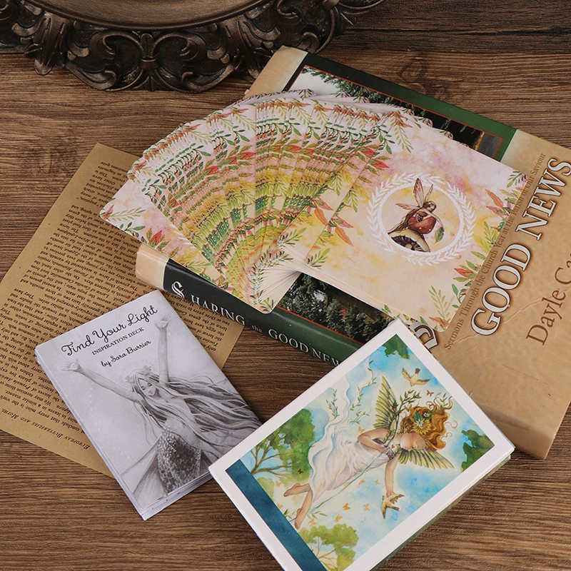 

Find Your Light Inspiration Deck Tarot Card Oracle Deck Card Game Party Game