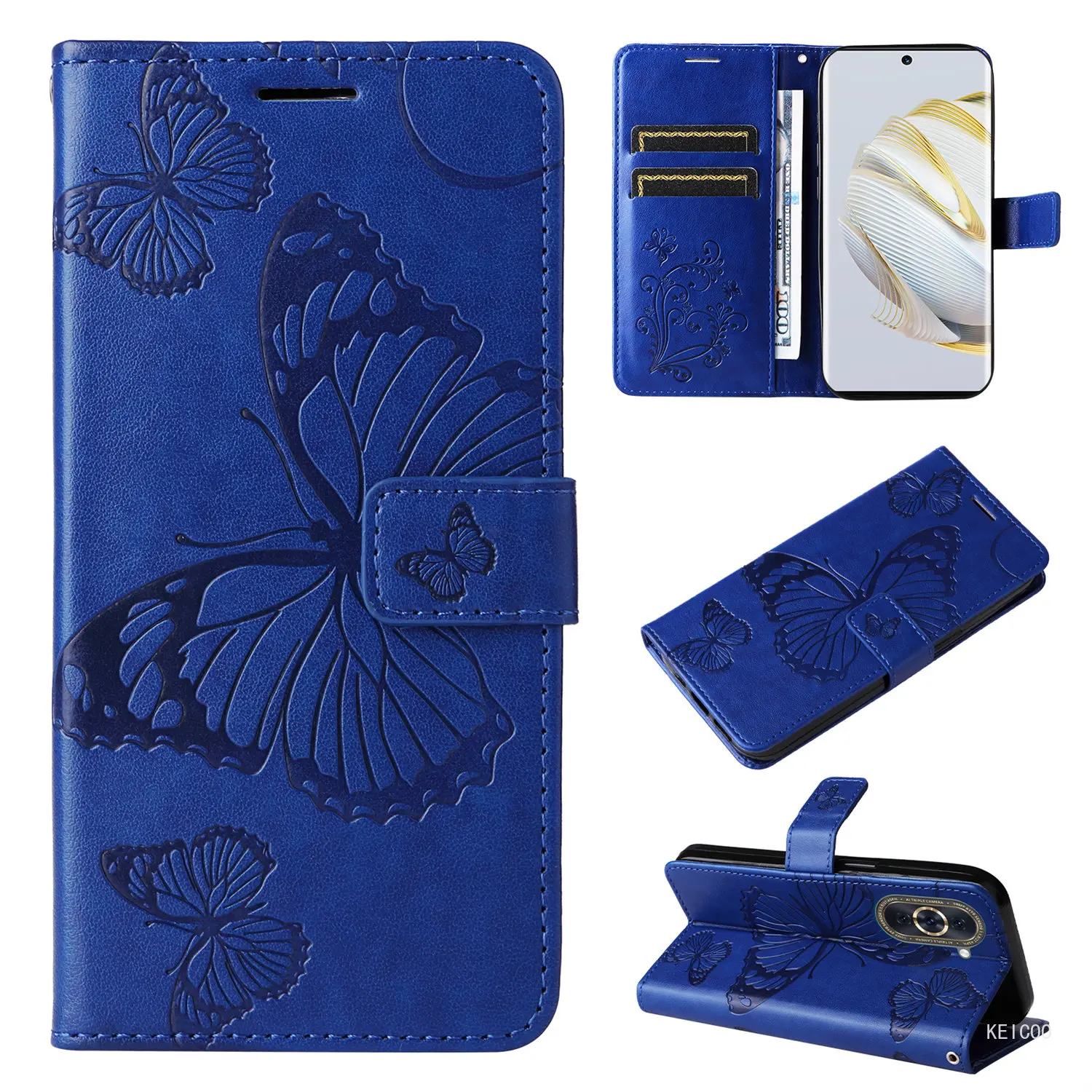 

Embossed Butterfly Cover for Huawei Nova Y 61 10 SE Pro Nova10 Y61 BNE-LX1 GLA-AL00 NCO-AL00 EVE-LX9 Case Phone Holder Housing