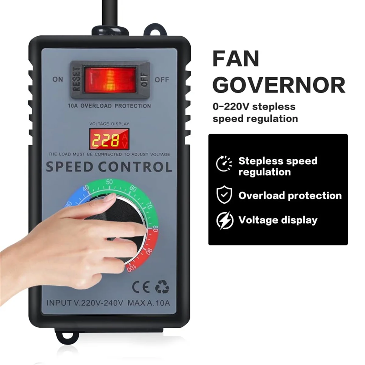 Регулятор скорости 230 В преобразователь частоты регулятор напряжения двигателя