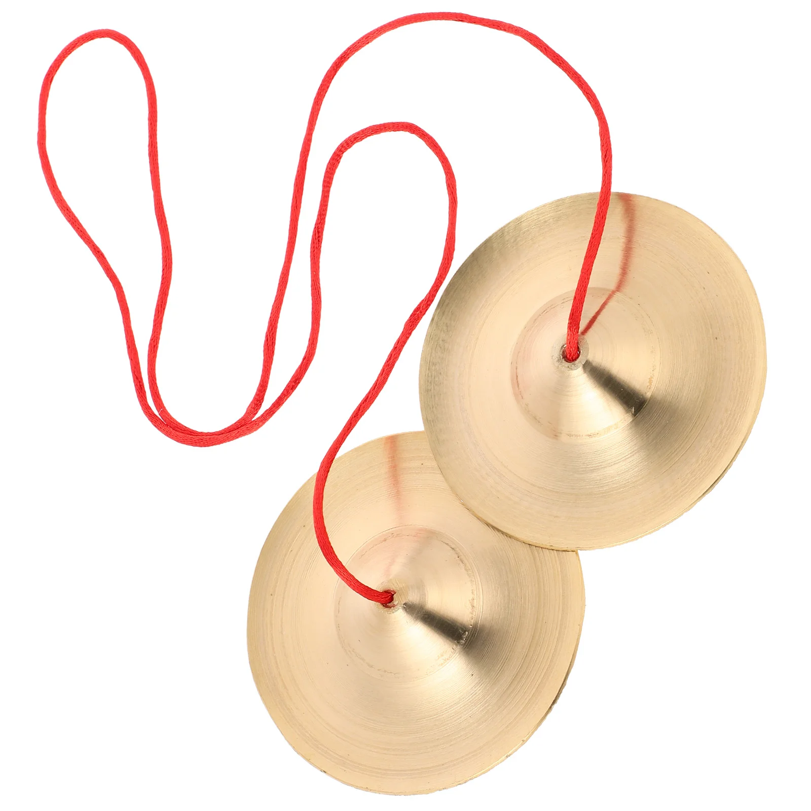 Музыкальные инструменты пара медных тарелок игрушки на маленьких пальцах