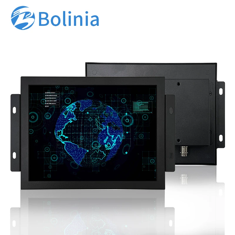 9 7 дюймовый 1024*768 HDMI VGA DVI несенсорный экран металлический чехол TFT открытая рамка