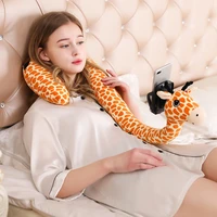 hot sale cute cartoon animal u shaped pillow mobile phone support comfortable neck pillows lazy support childrens pillows