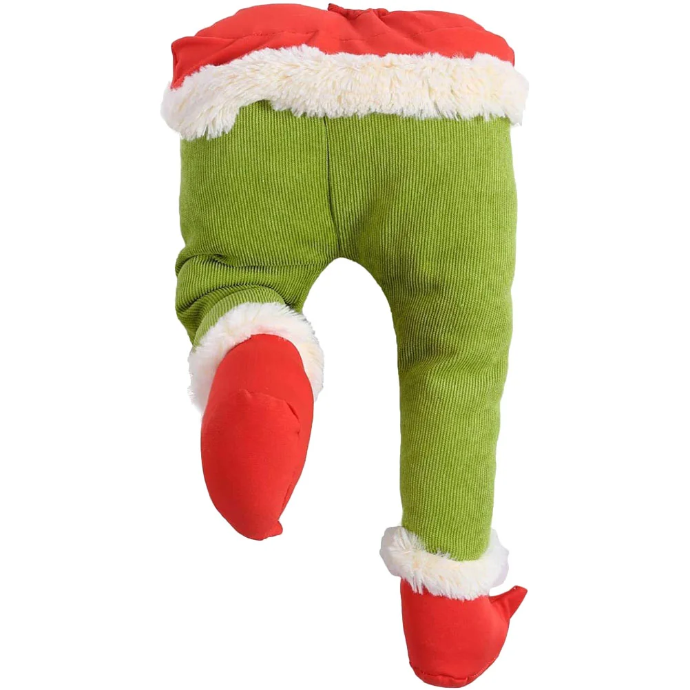 

Christmas Elf Legs Body Decoration Xmas Party Wreath Tree Decorations Indoor Home Accessories Gift Closeouts