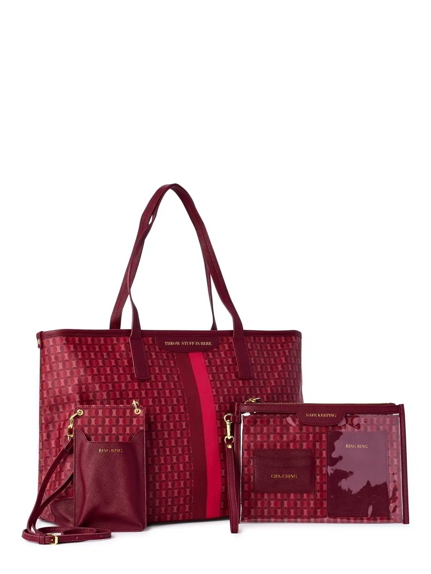 

Женская сумка-тоут, сумка-Органайзер и сумка через плечо для мобильного телефона, Комплект из 3-х предметов, роскошные дизайнерские сумки для женщин