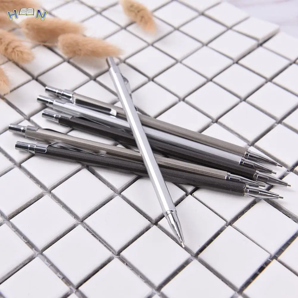 

Механический карандаш, металлический стержень, автоматическая ручка, карандаш, сменный стержень, школьные принадлежности, оптовая продажа, 0,5/0,7 мм