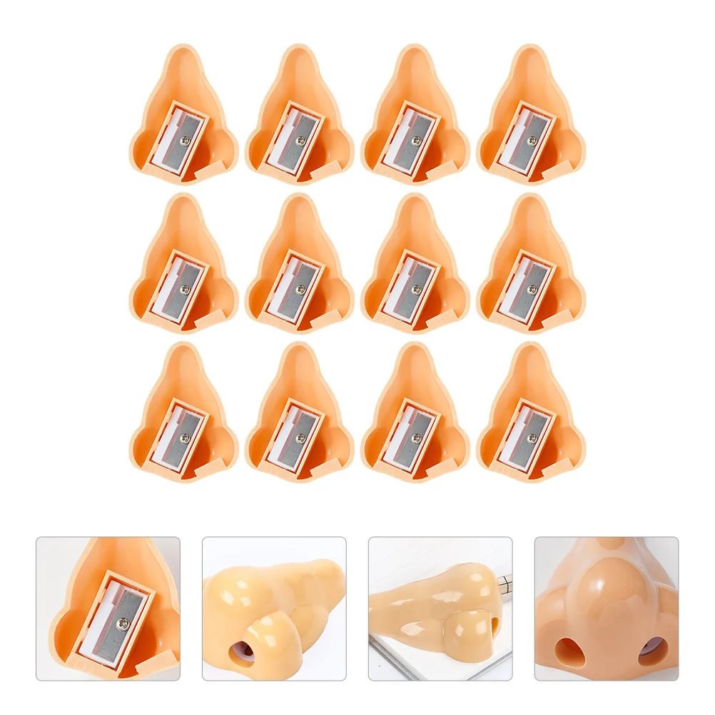 

Sharpener Stationery Sharpeners Kid Nose Friendly Shaped Kids Manual Hand Cartoon Novelty Student Portable Handheld Mini Single