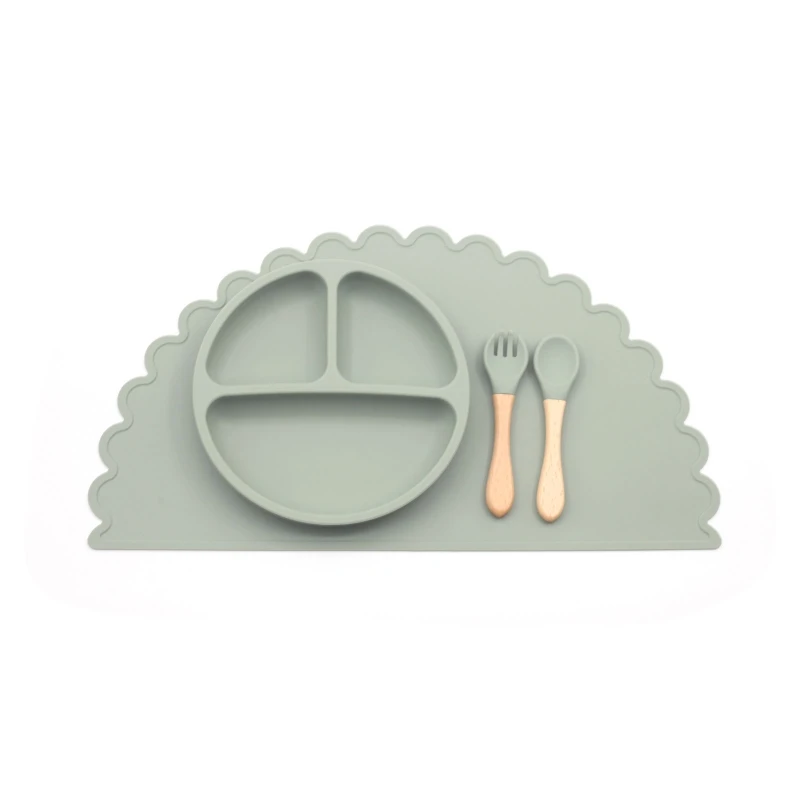 4 шт. Детские Силиконовые столовые приборы | Мать и ребенок