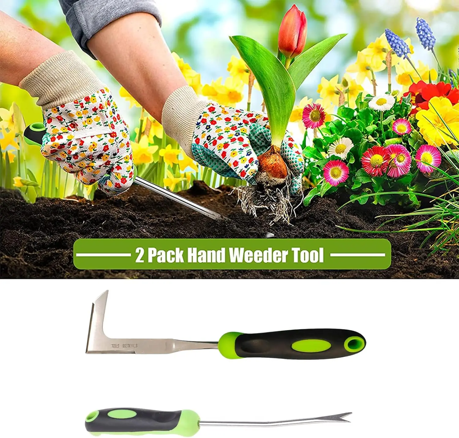 Инструменты для прополки инструмент и садоводства ручной из нержавеющей стали с