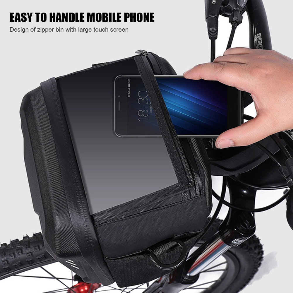 Сумка велосипедная на руль велосипеда с защитой от дождя | Спорт и развлечения