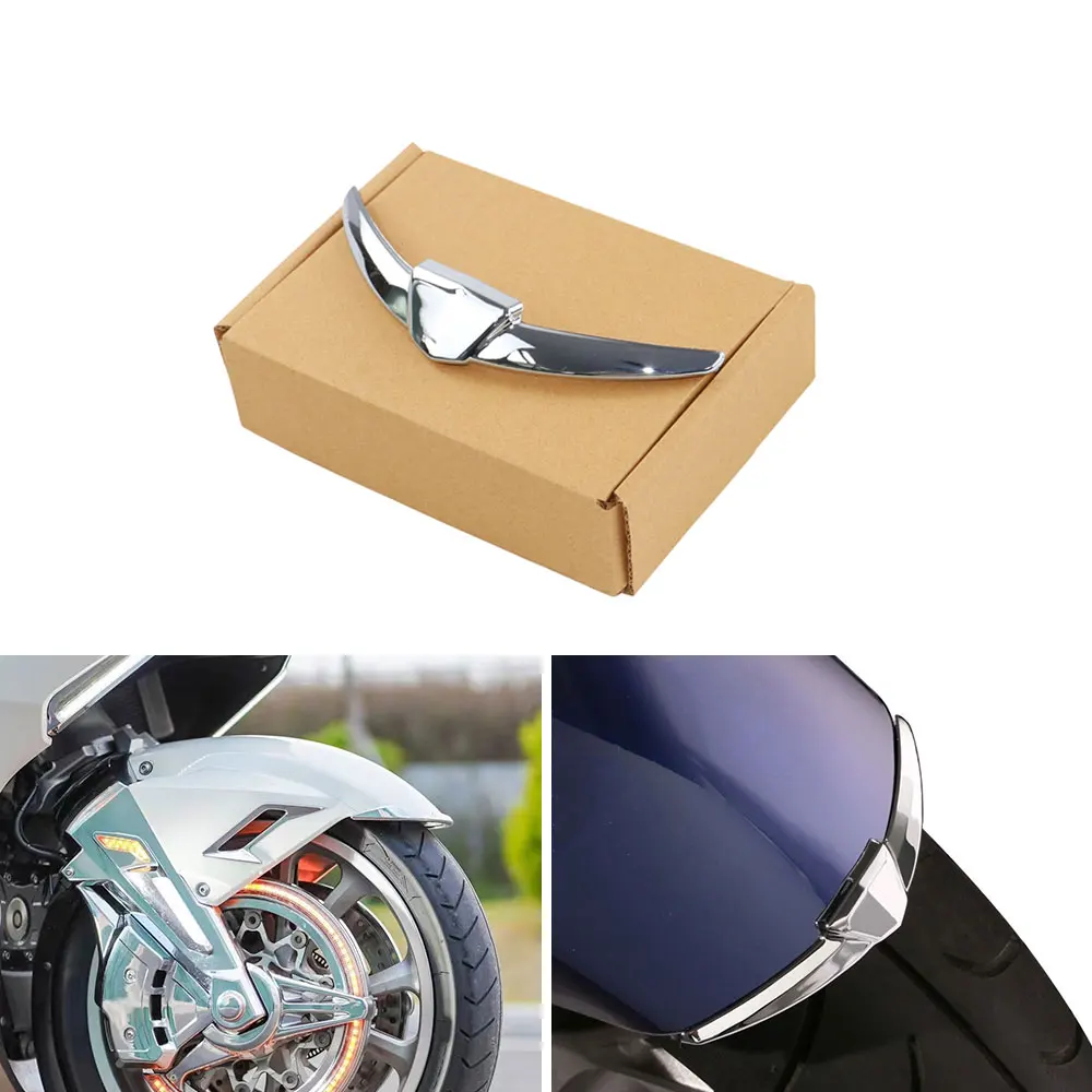 

Аксессуары для мотоцикла Honda Goldwing GL1800 2018-2023, хромированная декоративная крышка переднего и заднего двигателя, подходит для золотых крыльев 1800 GL, запчасти