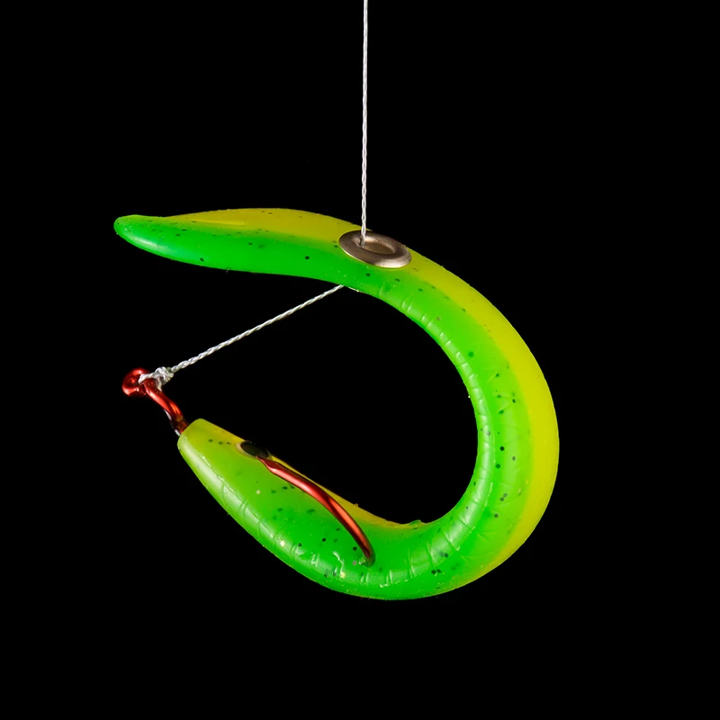 

10pcs Bouncing Fishing Lure 2g 6g Bionic Loach Bait Simulation Tail Wobblers Lures 12 Colors Artificial Silicone Soft Baits