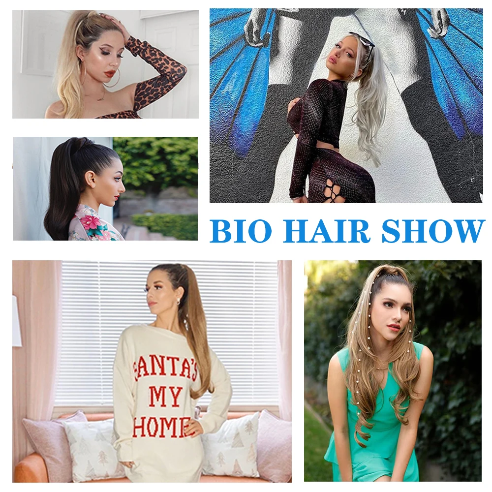 Рисунок 6 - Синтетические удлинители конского хвоста