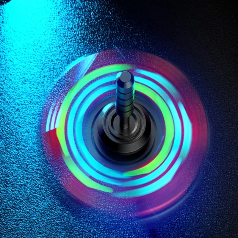 27 Light Effect Combinations DIY Fidget Spinner Anti-stress Fidget Toys Roating Gyro Fingertip Luminous Metal Hand Spinner enlarge