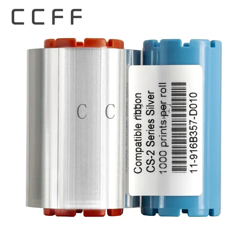 Hiti cs200sl однотонная серебряная лента 1000 отпечатков совместимая с cs200 cs200e cs220e