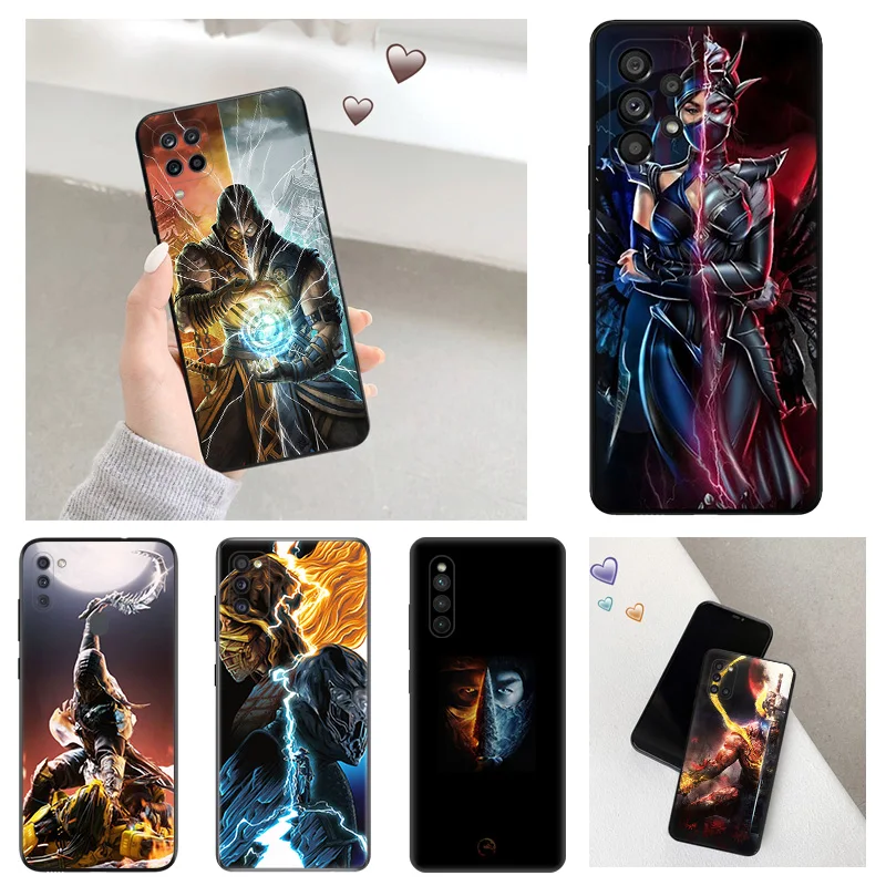 

Soft Phone Cases For Samsung A33 A53 A73 A72 A71 A51 A52 A42 A41 A32 A31 A23 A22 A14 A13 A12 A11 A21 Mortal Kombat Matte Cover