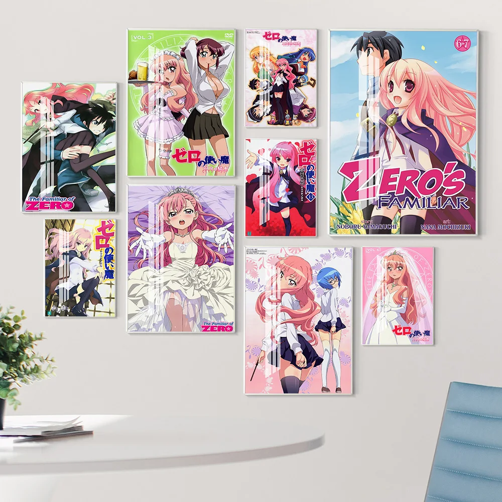 

The Familiar Of Zero Japanese Anime Wall Art Print Picture Poster Cartoon Manga Canvas Painting Otaku Decor