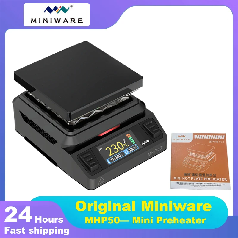 MINIWARE MHP50 Мини-нагреватель с горячей плитой нагревательный стол постоянной